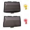 NTHREEAUTO Front Rear Fender Tips Mud Guards Covers w/LED Lights