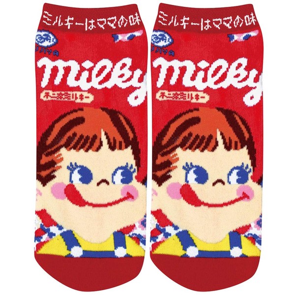 Candy Package Socks Socks [Women] Women's socks/Milky Peko Dog