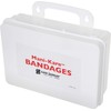 San Jamar MK0909 Mani-Kare Bandage Cmbo, W/Storage Bx, White