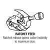 Imperial Tool 206FBSP Adjust-O-Matic Tube Cutter for 3/8" to 2