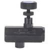 Yaco Flow Control Valve - 1/4" Throttle & Check Valve,