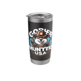 Gopher Hunter USA Gopher Hunting Trap Stainless Steel Insulated Tumbler