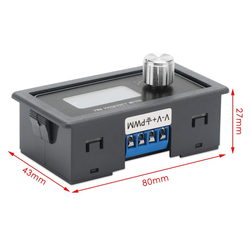 DROK Second Generation Frequency Generator, DC 3.3V-30V, 5-30mA, 1Hz-150kHz, Adjustable