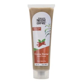 Crema Dental Natural Sabor Canela Libre De Fluor