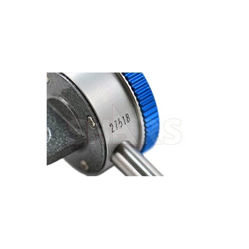 Shars 5mm Dial Indicator White Face .01mm Graduation, AGD1 Lug