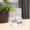 KOMBIUDA Sunglasses Display Stand Organizer for Eyewear Weighted Base for