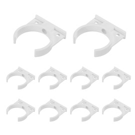 Namvo 10pcs Water Filter Bracket Mounting Clamps for T33 and DIY Small Pipe Systems 50mm Height 47mm Inner Diameter for Whole House Water Filtration