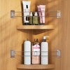 FOCSPROD RV Shower Corner Storage Bar, 7.9-13.7 inches RV Bathroom