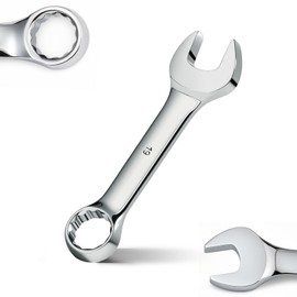 TIBOO DAY Combination Wrench Metric 19mm Mini Stubby Combination Wrench
