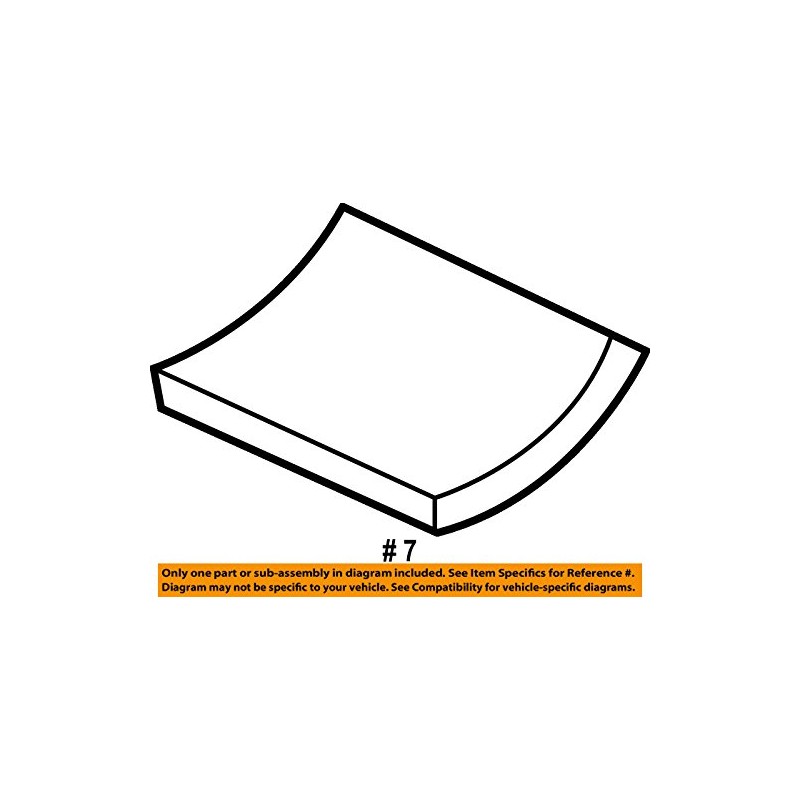 General Motors 22862632, Cabin Air Filter
