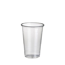 PAP STAR gobelets en plastique, 0,2 l, transparent,