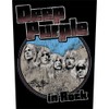Deep Purple in Rock Band Patch on Back Black
