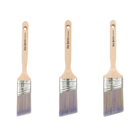 Paint Warrior 3 Pack Angled Paint Brush Genesis Box (1.5-2.0-2.5")