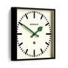 NEWGATE® Number Five Wall Clock | Square Retro Inspired Modern