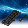 MAGIC REFINER Gaming Keyboard 87 Keys Portable Durable RGB Backlit