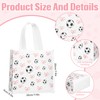 Sweetude 24 Pcs Soccer Non Woven Sports Party Favor Bags