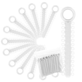 1040 Power Sticks Ligature Ties Orthodontic Ligature O-Ties, Elastic Ligature Bands, Elastic ties O-Rings Elastic Bands for Braces 26 ties on each stick (Pure White)