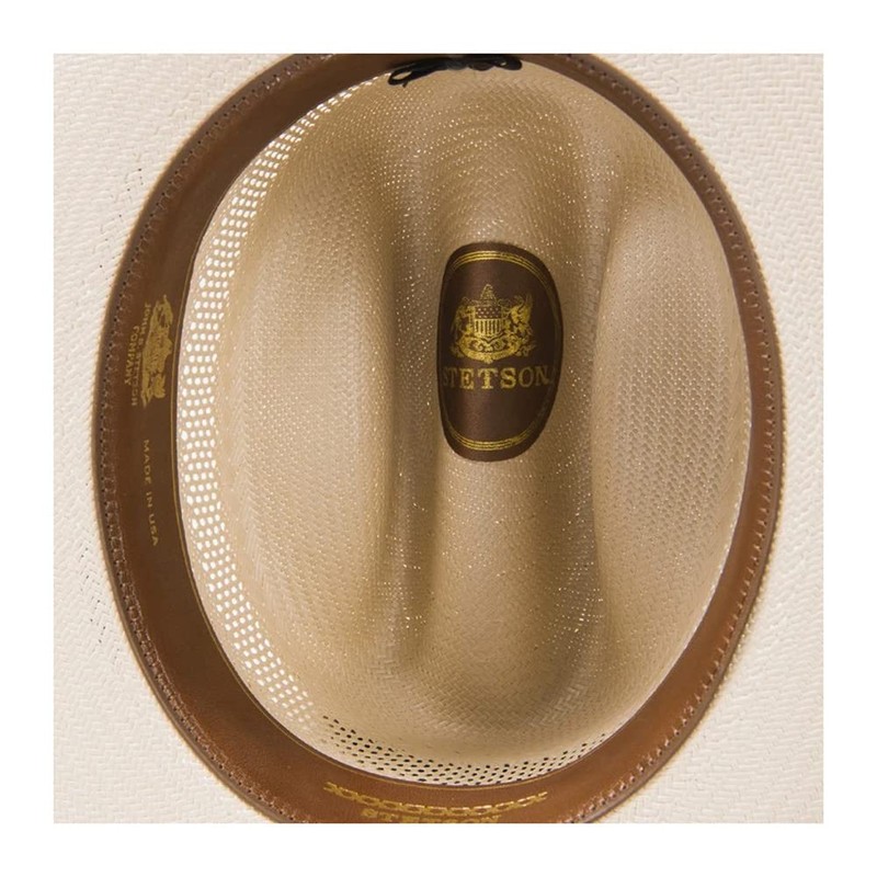 Stetson Men's Open Road 10X Vented Straw Cowboy Hat, Toast