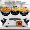 Electric Hot Plate, Electric Single Burners for Cooking, 1000W Countertop