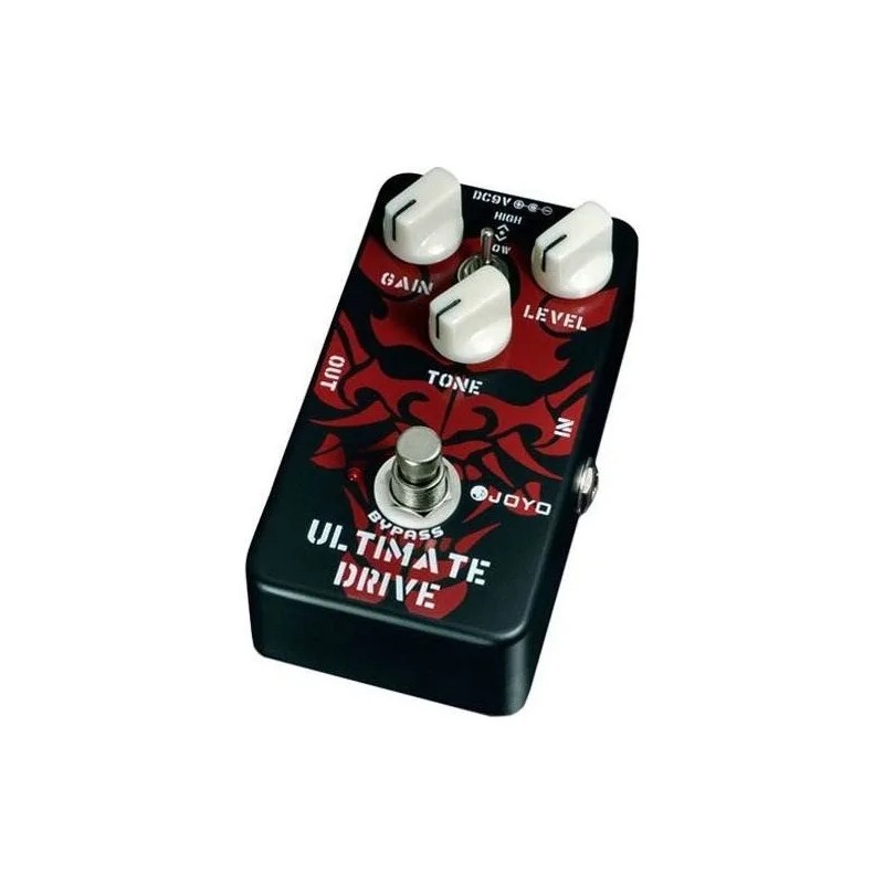 Pedal de efecto Joyo Vintage Ultimate Drive JF-02 negro