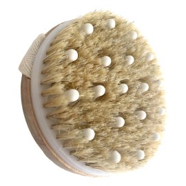Cepillo Exfoliante Corporal Celulas Muertas Cerdas De Bambu Tipo de envase Madera