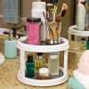 Mainstays 2-Tier Plastic Spice Rack Organizer Turntable