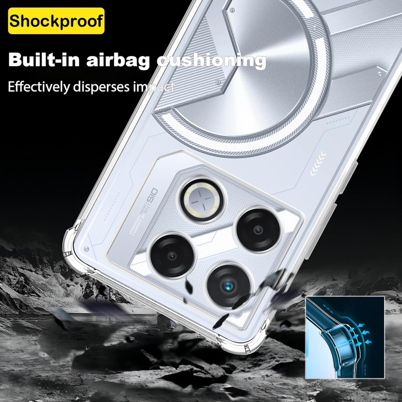 USTIYA Funda para Infinix GT 20 Pro Case Uso Rudo