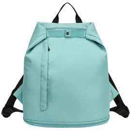 FAVORTALK Drawstring Bag Large Capacity Drawstring Gym Dry-Wet Separation Sport Bag String Waterproof Zipper Sack Backpack for Women Men for Travel Hiking School Swimming Beach - SKD10424