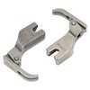 2pcs Flat Bed Sewing Machine Zipper Foot Professional Rust Prevention