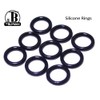 Tbuymax Wacky Worms O-Rings for Senko & Stick Soft Baits