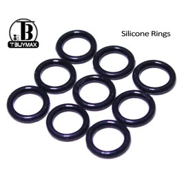 Tbuymax Wacky Worms O-Rings for Senko & Stick Soft Baits (100 Pcs for 4&5" Senkos)