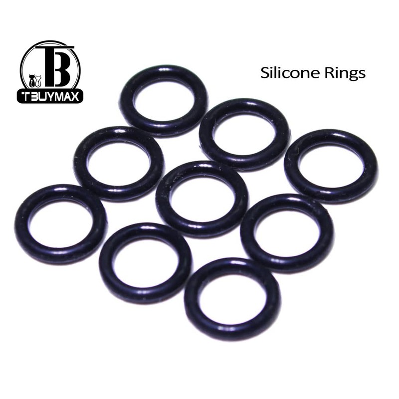 Tbuymax Wacky Worms O-Rings for Senko & Stick Soft Baits