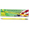 Ticonderoga Yellow Pencil, No.1 Extra Soft Lead, Dozen DIX13881 (2-Pack)