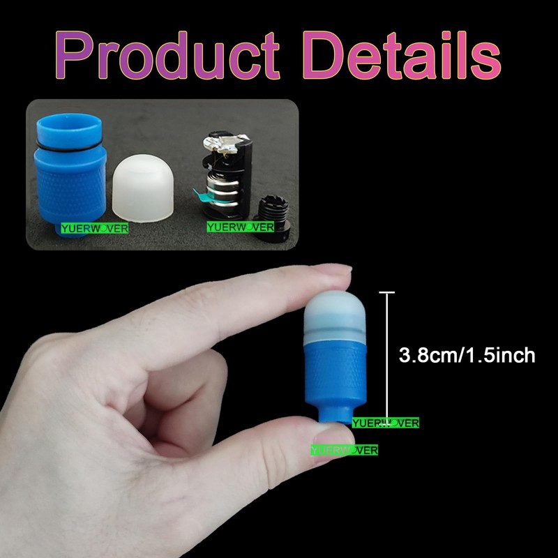 YUERWOVER 4 Pack LED Bike Wheel Lights Car Tire Valve