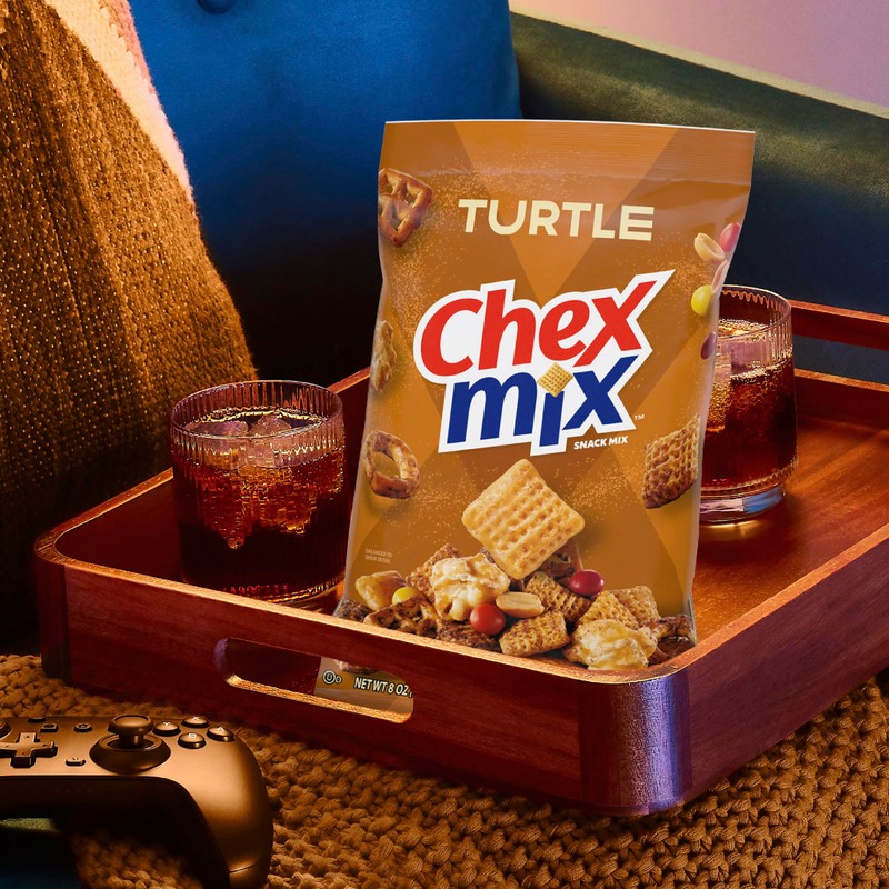 Chex Mix Indulgent Turtle Snack Mix, 8 oz (Pack of