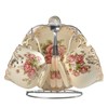 YOLIFE Tea Cups and Saucers Set of 2, Porcelain Floral