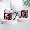 Dirt Bike American Flag Motocross Biker Compatible with AirPods 2nd