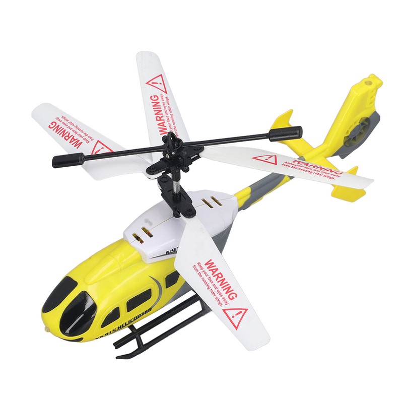 RC Helicopter with Lights 2.5 Channel Drop Resistance Anticollision Rechargeable