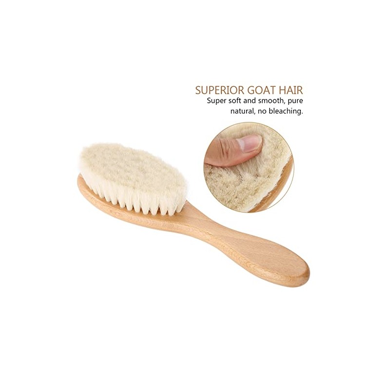 VINGVO Cepillo para el Cabello con Cerdas de Jabalí, Herramienta
