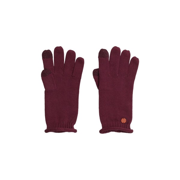 ESPRIT Ladies Winter Gloves, 515/Aubergine