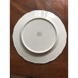 Mikasa Silver Moon White Salad Dessert Plate 8-1/8" Japan China