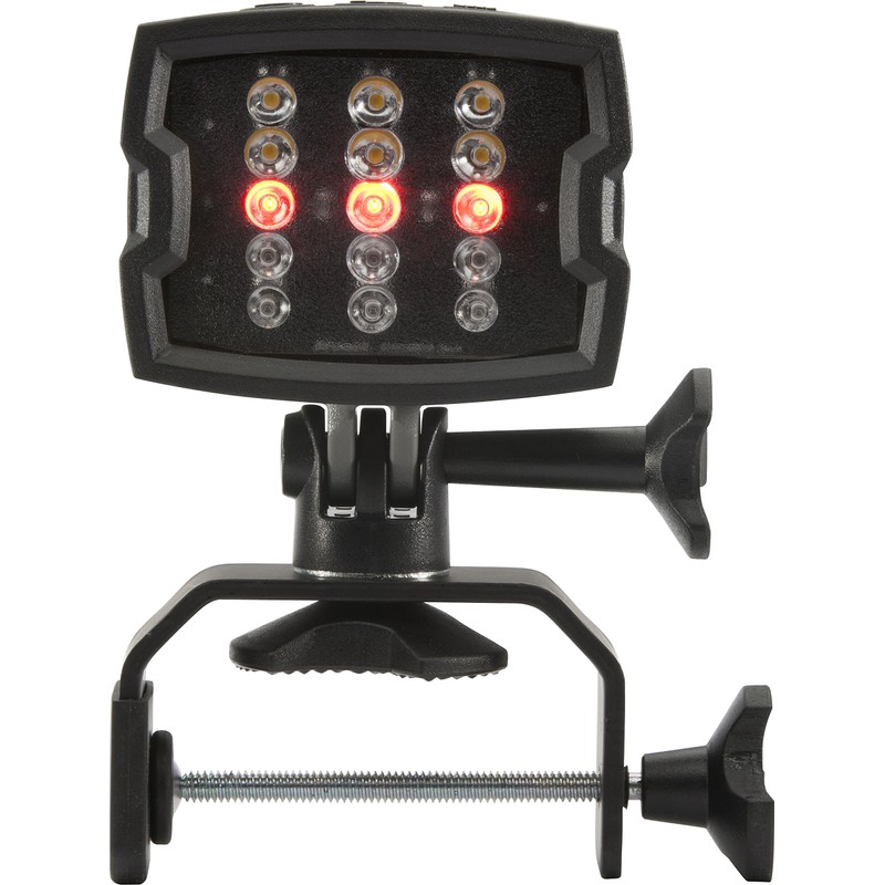 Attwood 14185XFS-7 Water-Resistant Multi-Function LED Sport Light, Marine Gray Finish,