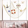 Fishing Net with Shells 200 cm x 150 cm Fishing