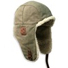 KAKADU Traders Canvas Baron Bomber Aviator Hat 8H06