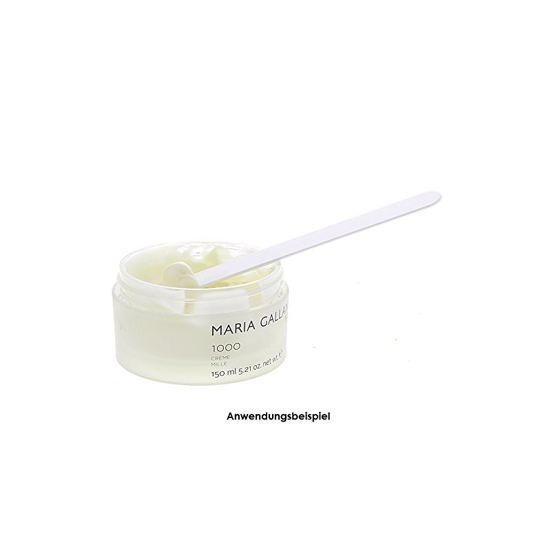Cosmetic Spatulas White Kosmetex for Applying and Removing Creams from