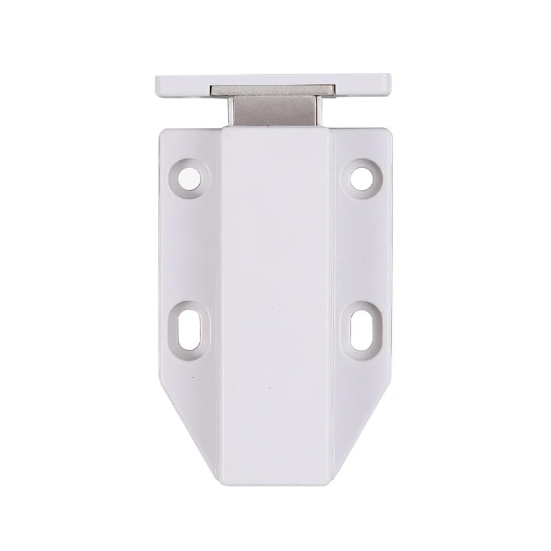 Anhoer 2Pcs Magnetic Push to Open Door Catches White Push