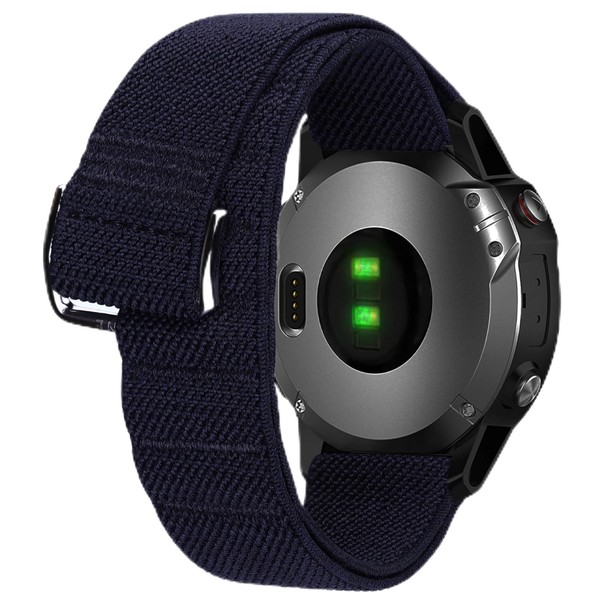 SUDENN Elastic Loop Band compatible with Garmin Watch 18mm 20mm