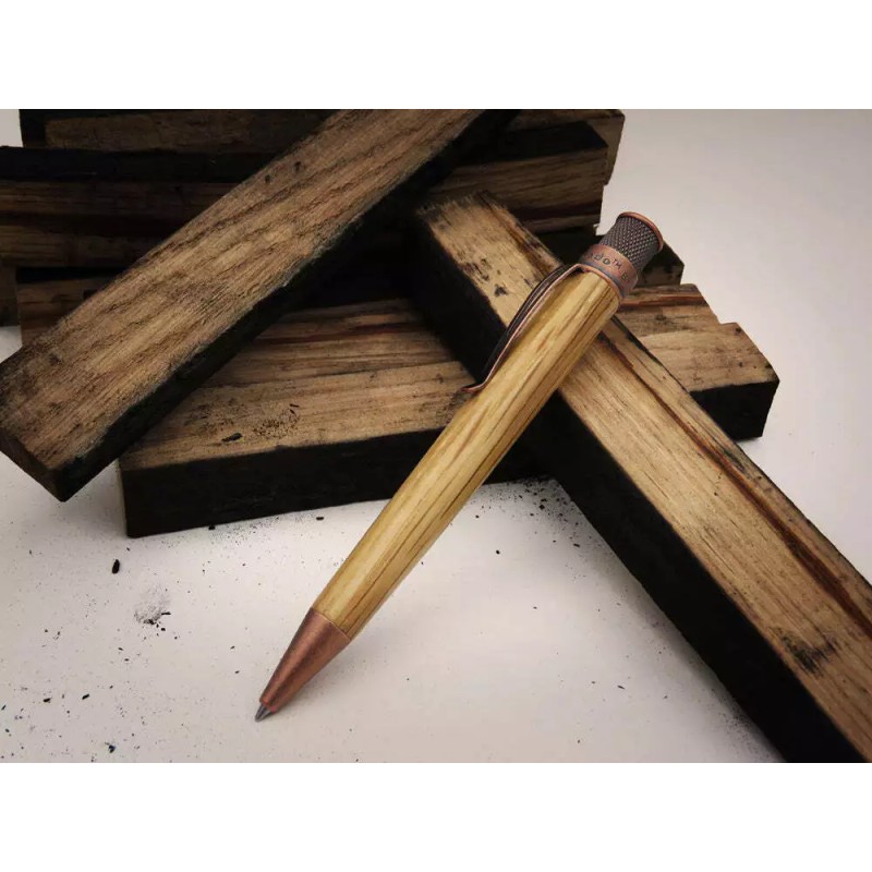 Retro 51 Tornado™ Woodworks - Bourbon Barrel Rollerball Pen