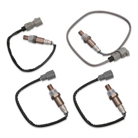 SZQBZMJ 4Pcs Upstream and Downstream Oxygen O2 Sensor Compatible with Toyota Highlander 2004-2005 3.3L V6, Lexus RX330 2004-2006 3.3L V6 Replace# 234-9042 234-4168 234-4509