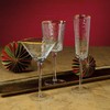 Zodax Aperitivo Triangular Stemware or Glassware - Clear with Gold